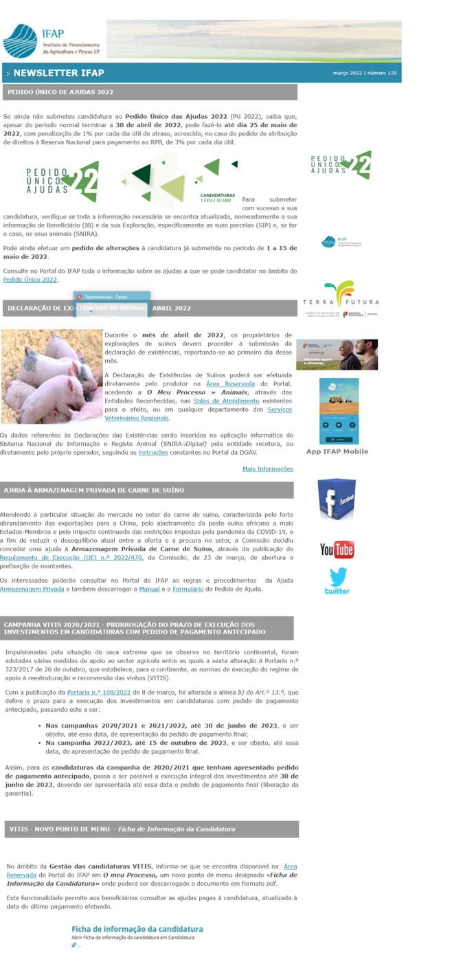Newsletter IFAP n.º 117 - dezembro 2021 - bloco 1