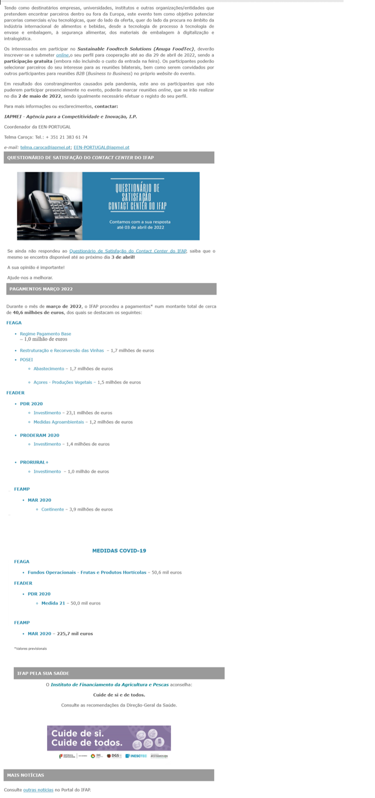 Newsletter IFAP n.º 117 - dezembro 2021 - bloco 3