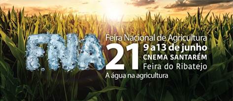Logotipo da 57ª Feira Nacional de Agricultura (FNA 21)/Feira do Ribatejo