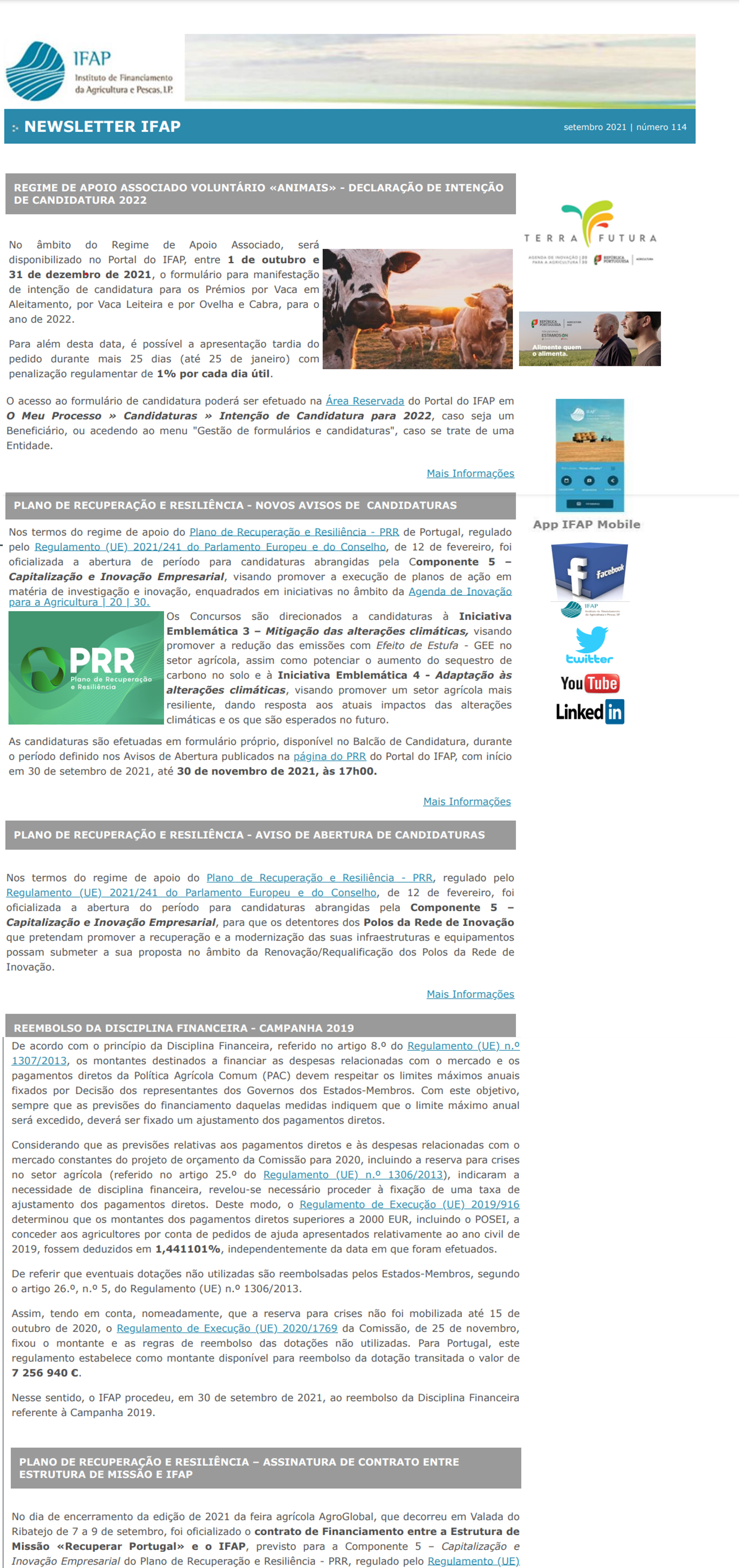 Newsletter IFAP - bloco 1