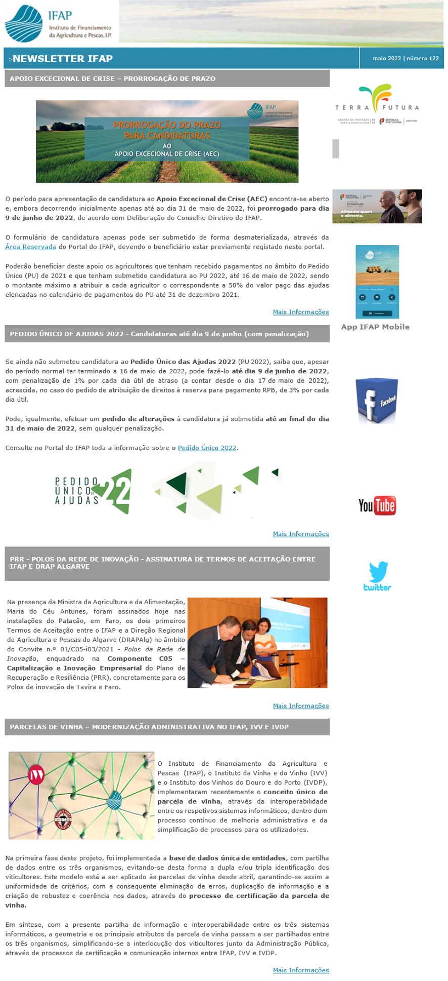 Newsletter IFAP 122 - bloco 1