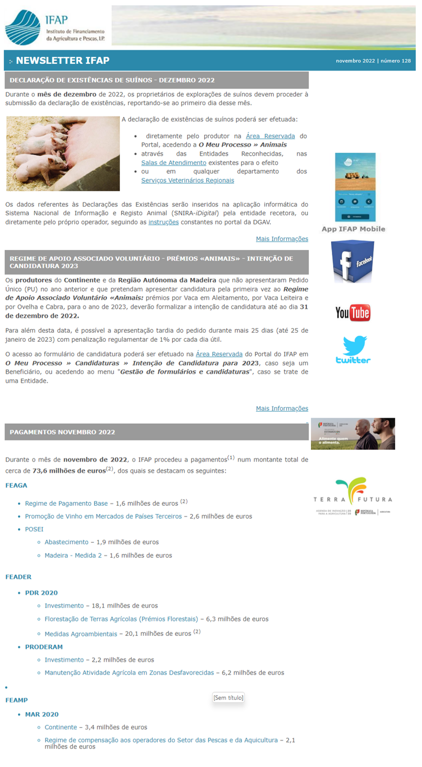 Newsletter IFAP 127 - bloco 1