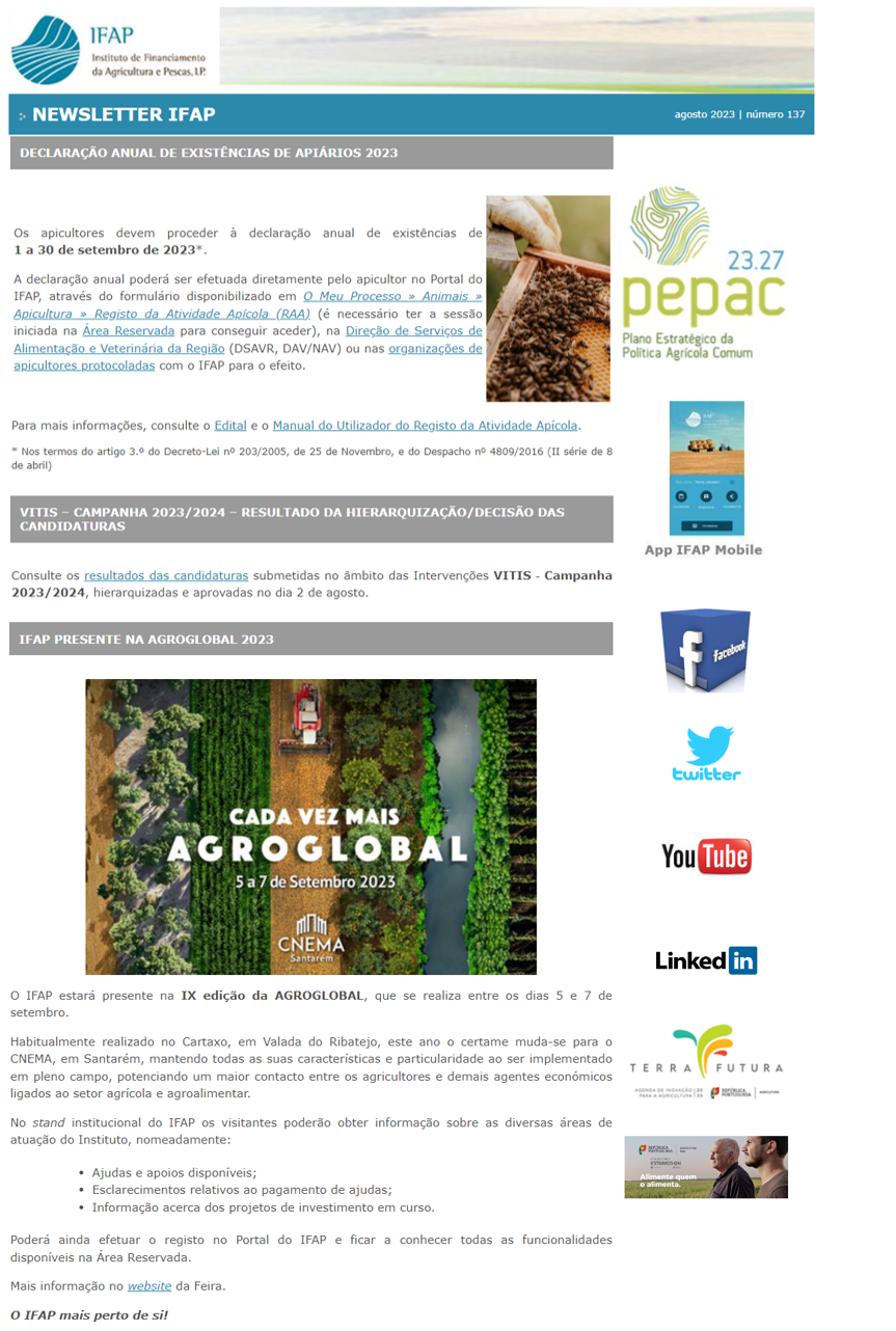 Newsletter IFAP 137 - bloco 1