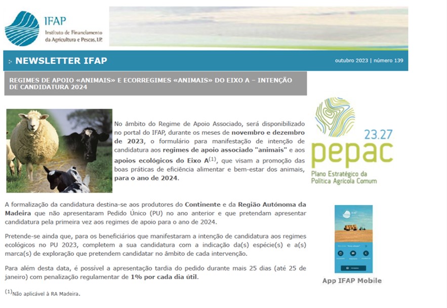 Newsletter IFAP 139 - bloco 1
