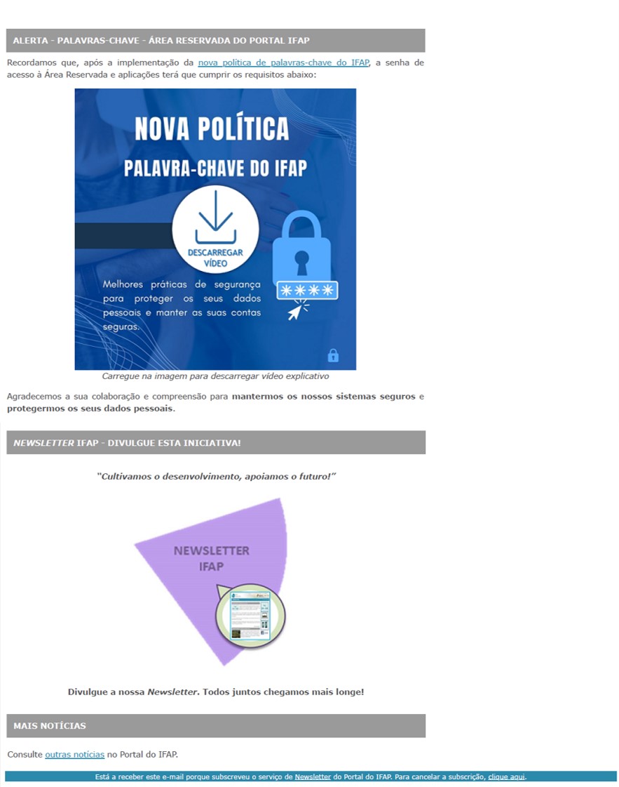 Newsletter IFAP 139 - bloco 4