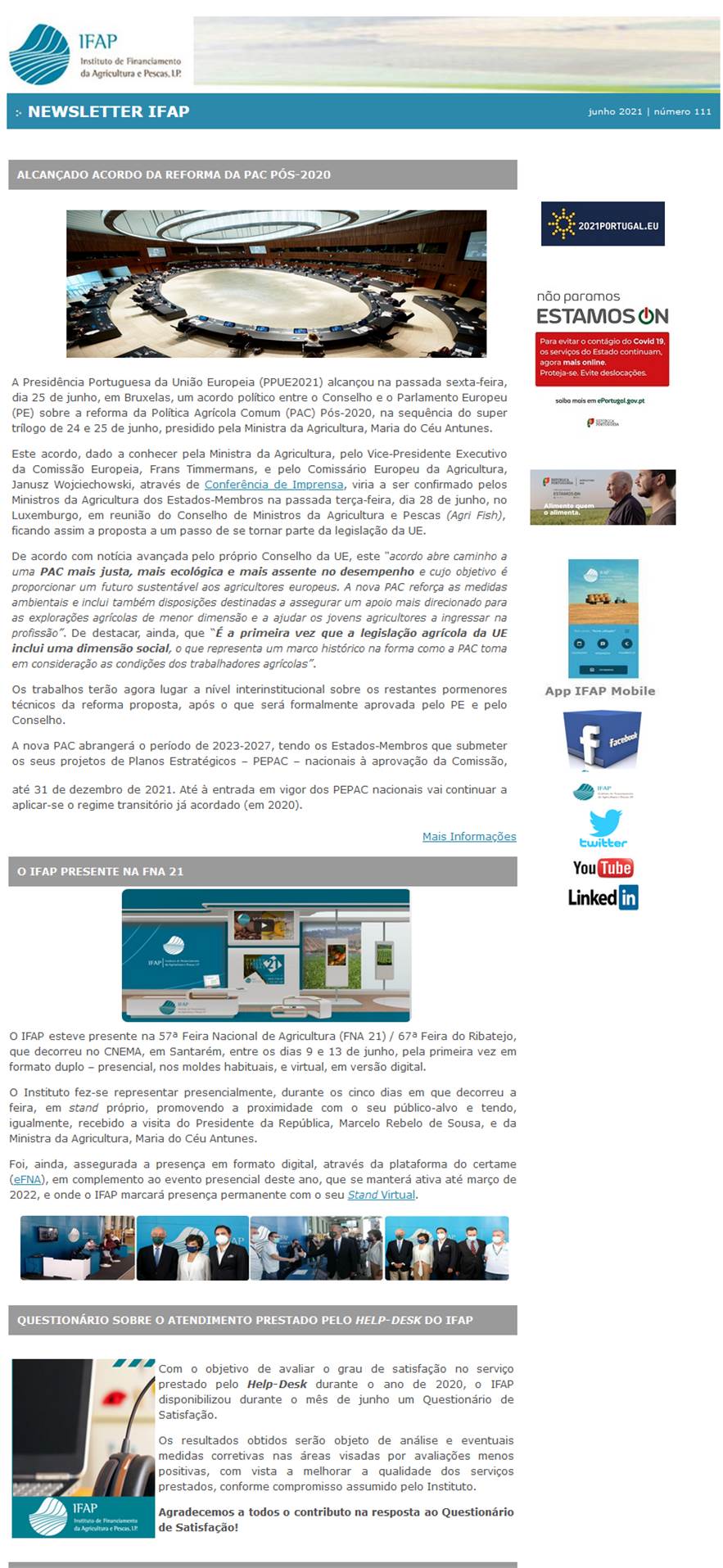 Newsletter IFAP - bloco 1