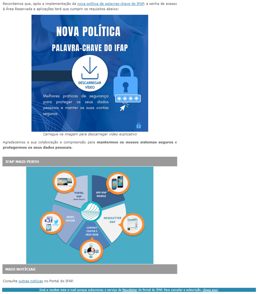 Newsletter IFAP - bloco 4