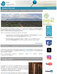 Ícone Newsletter IFAP 07.2026