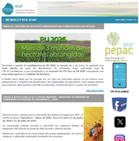 Ícone Newsletter IFAP 06.2026