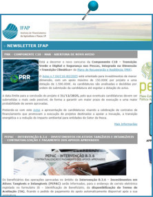 Ícone Newsletter IFAP 06.2025