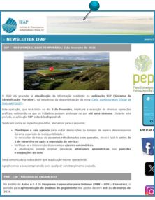 Ícone Newsletter IFAP 12.2025