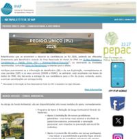 Ícone Newsletter IFAP 04.2026