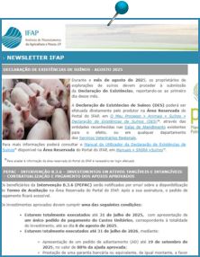 Ícone Newsletter IFAP 06.2025