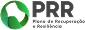 Logotipo do PRR (Plano de Recuperação e Resiliência)
